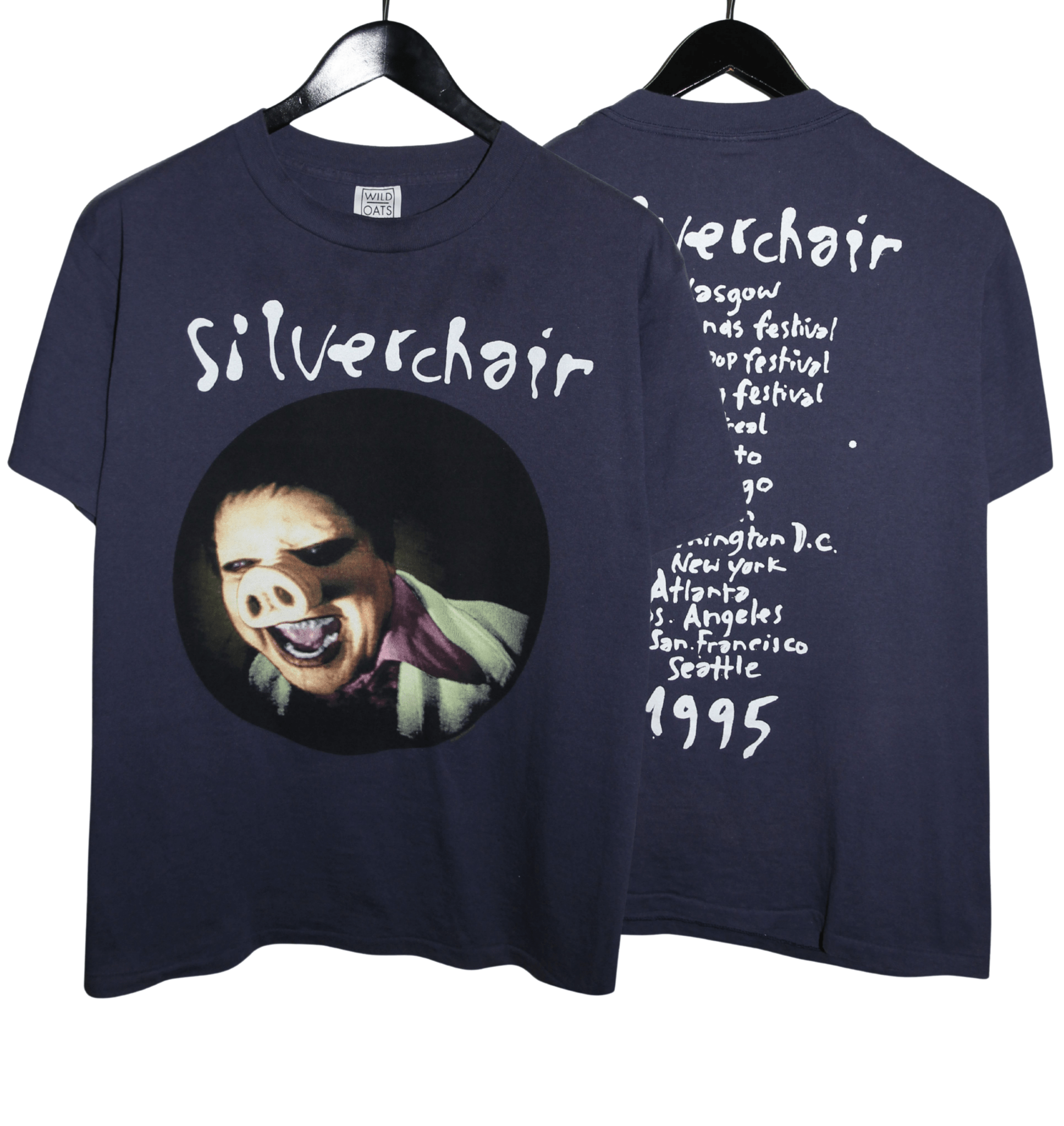 Silverchair 1995 Pigface Shirt - Faded AU