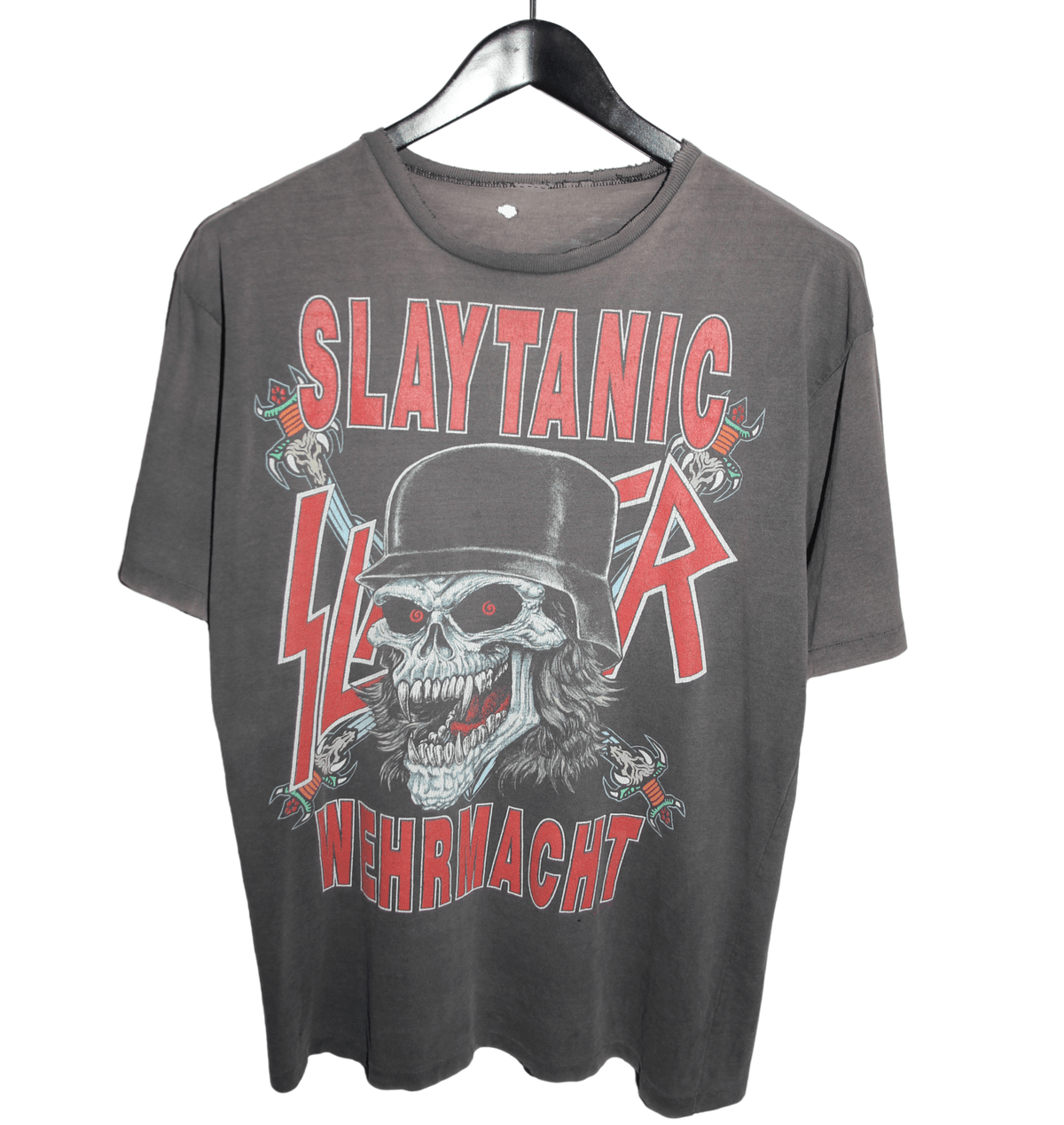 Slayer 1988 Slaytanic Wehrmacht Shirt - Faded AU