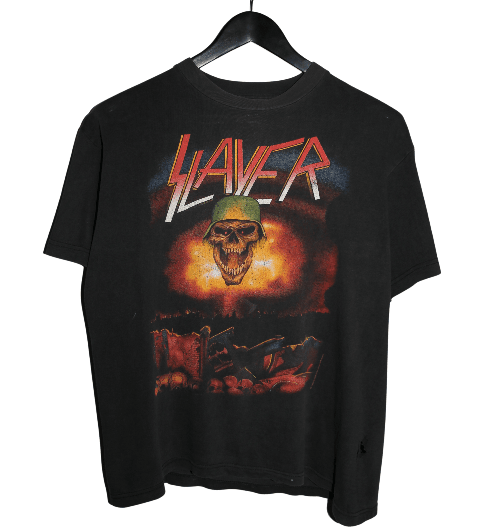 Slayer 1992 European Tour Shirt - Faded AU
