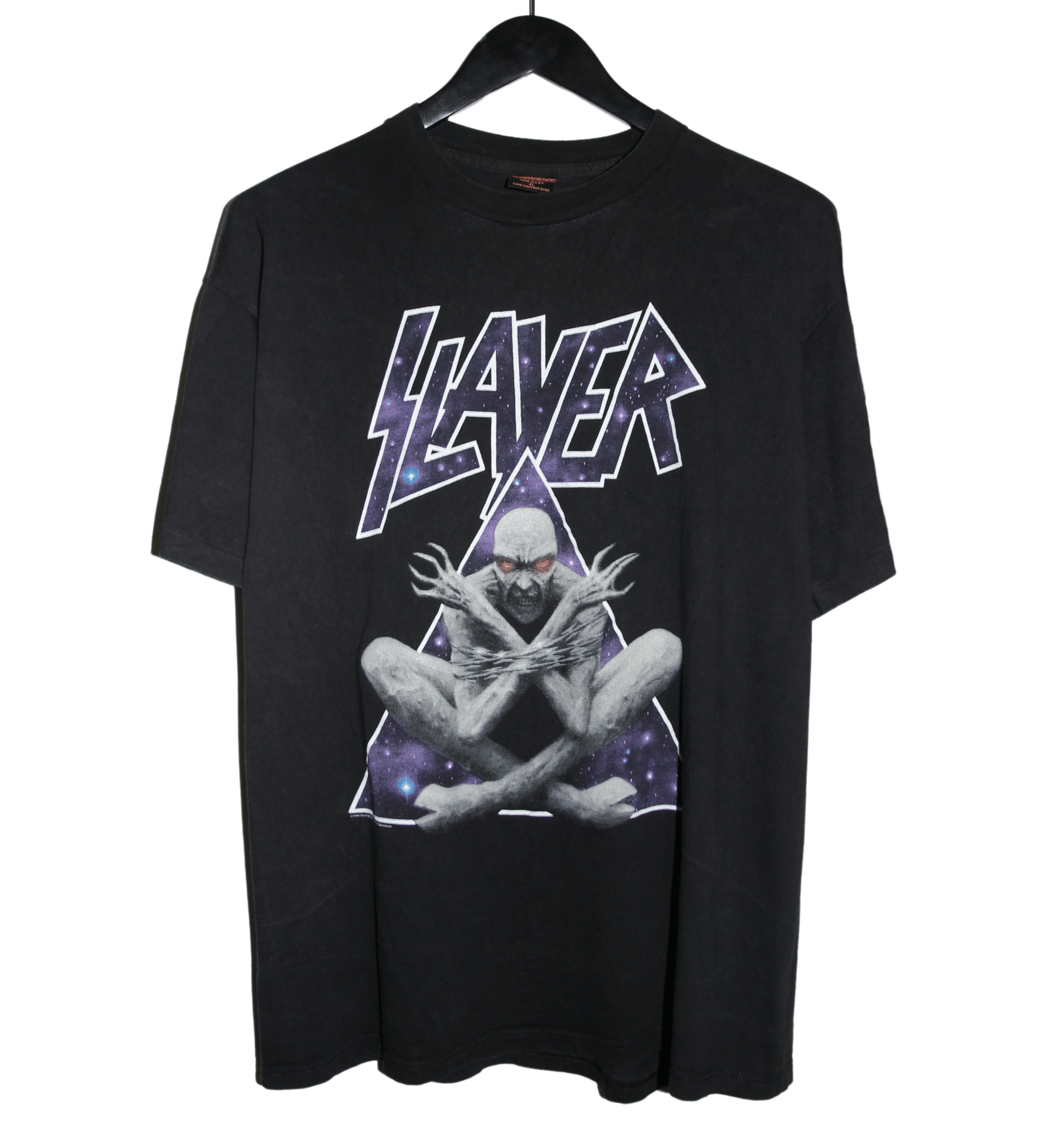 Slayer 1994 Divine Intervention Shirt - Faded AU
