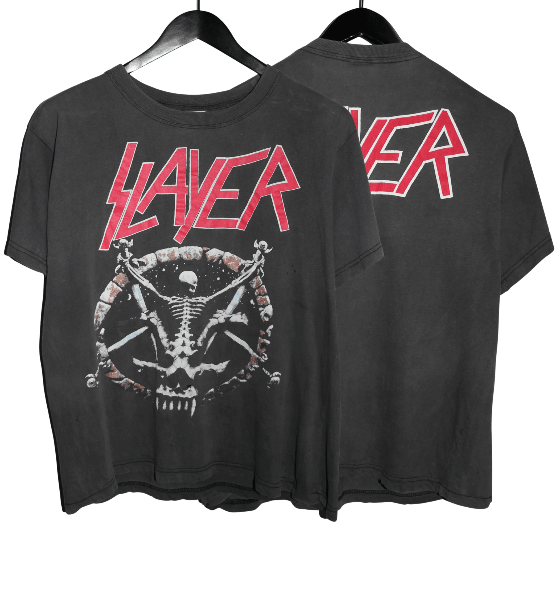 Slayer 90's Divine Intervention Shirt - Faded AU