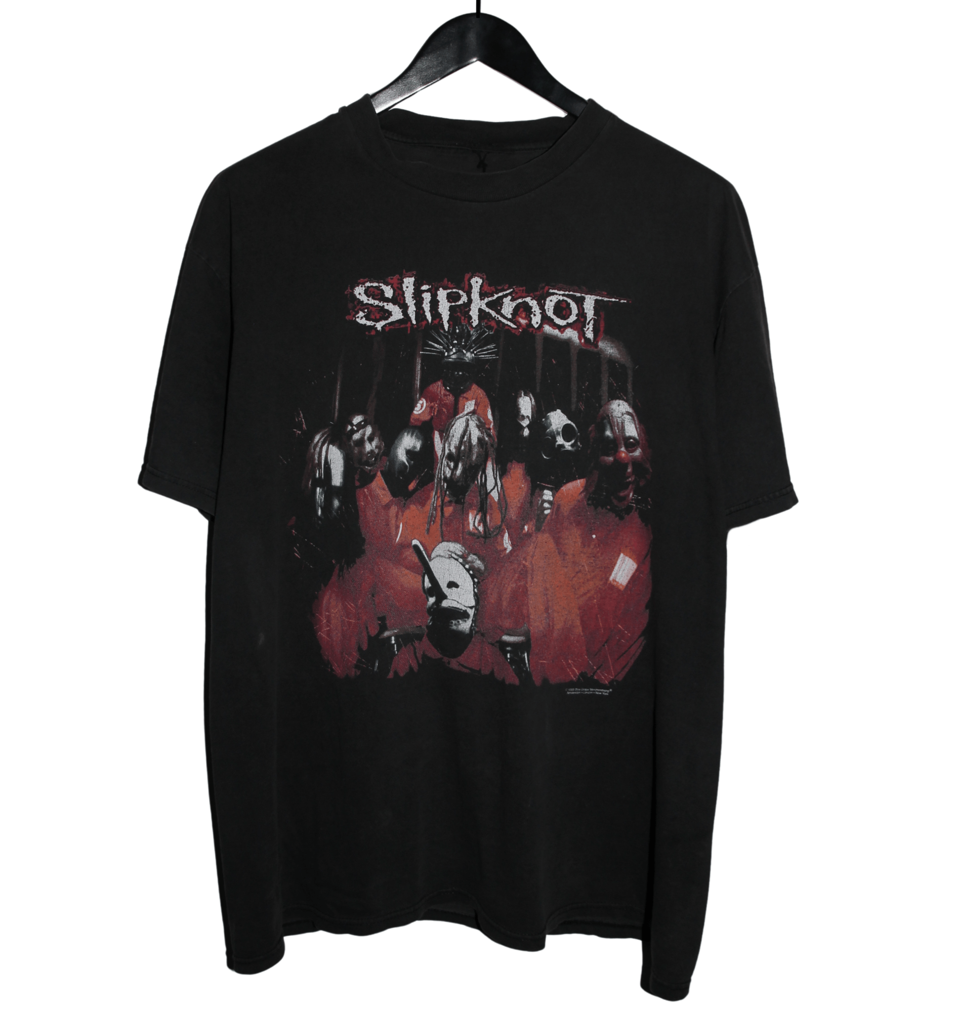 Slipknot 1999 Self Titled Album Shirt - Faded AU