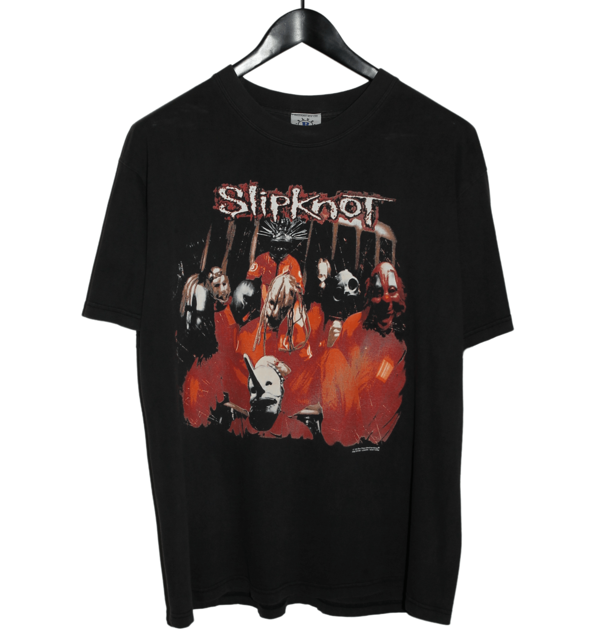 Slipknot 1999 Self Titled Album Shirt - Faded AU