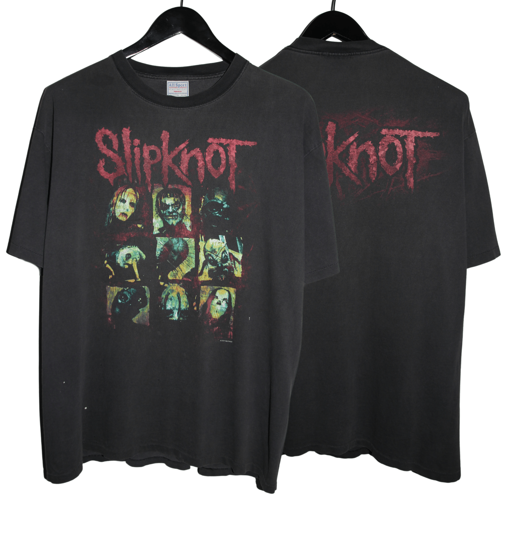 Slipknot 2001 Iowa Shirt - Faded AU