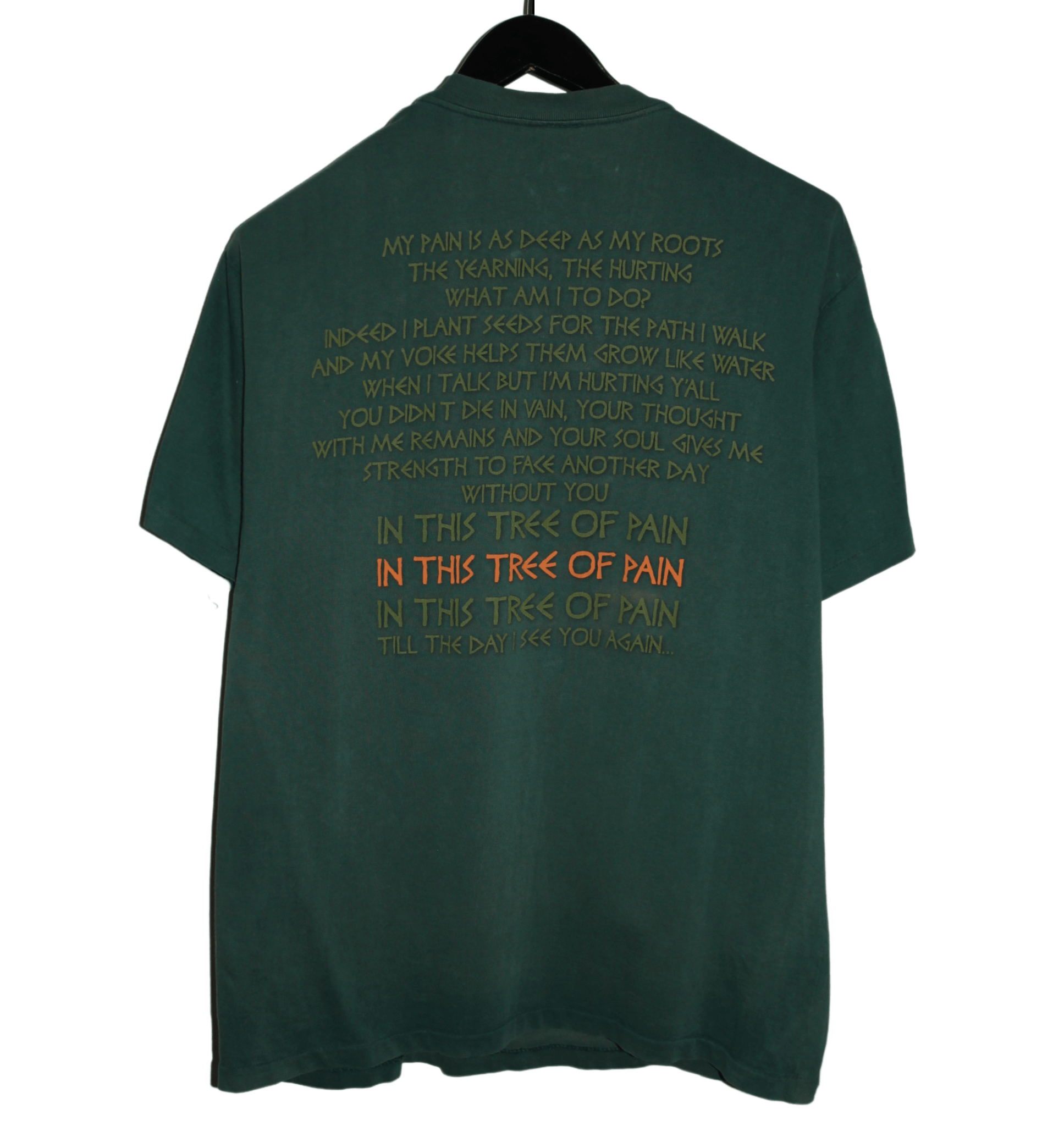 Soulfly 2002 Tree of Pain Shirt - Faded AU