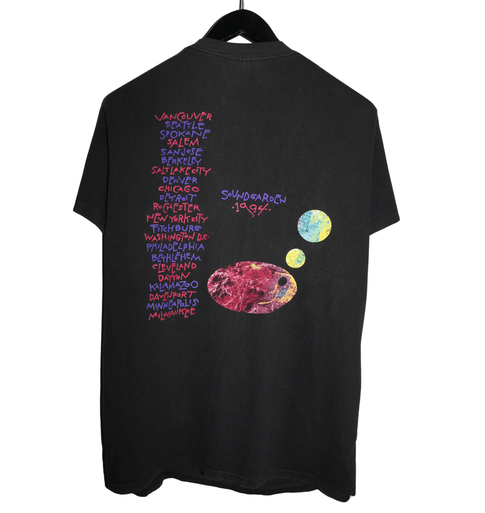 Soundgarden 1994 Tour Shirt - Faded AU