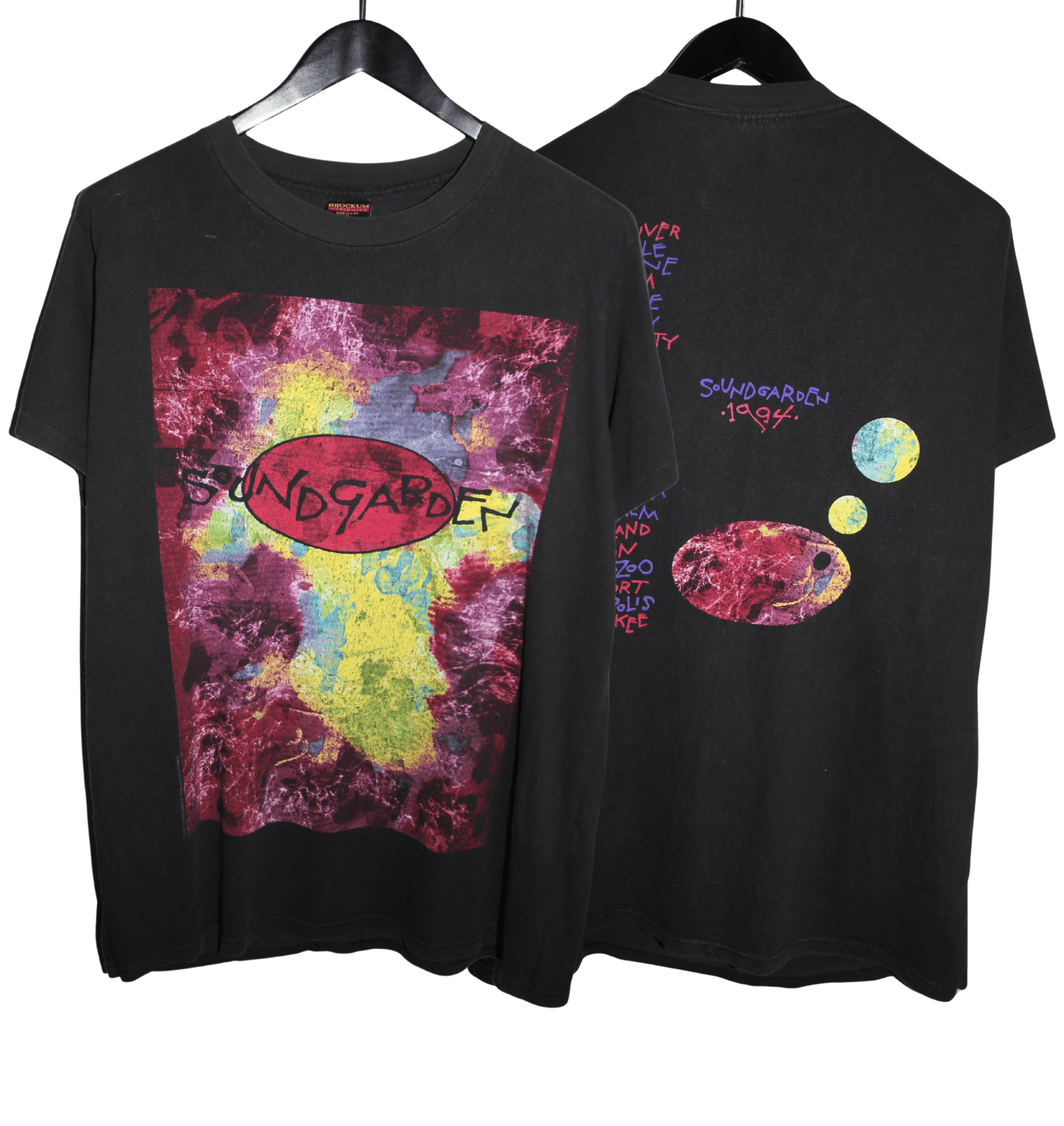 Soundgarden 1994 Tour Shirt - Faded AU
