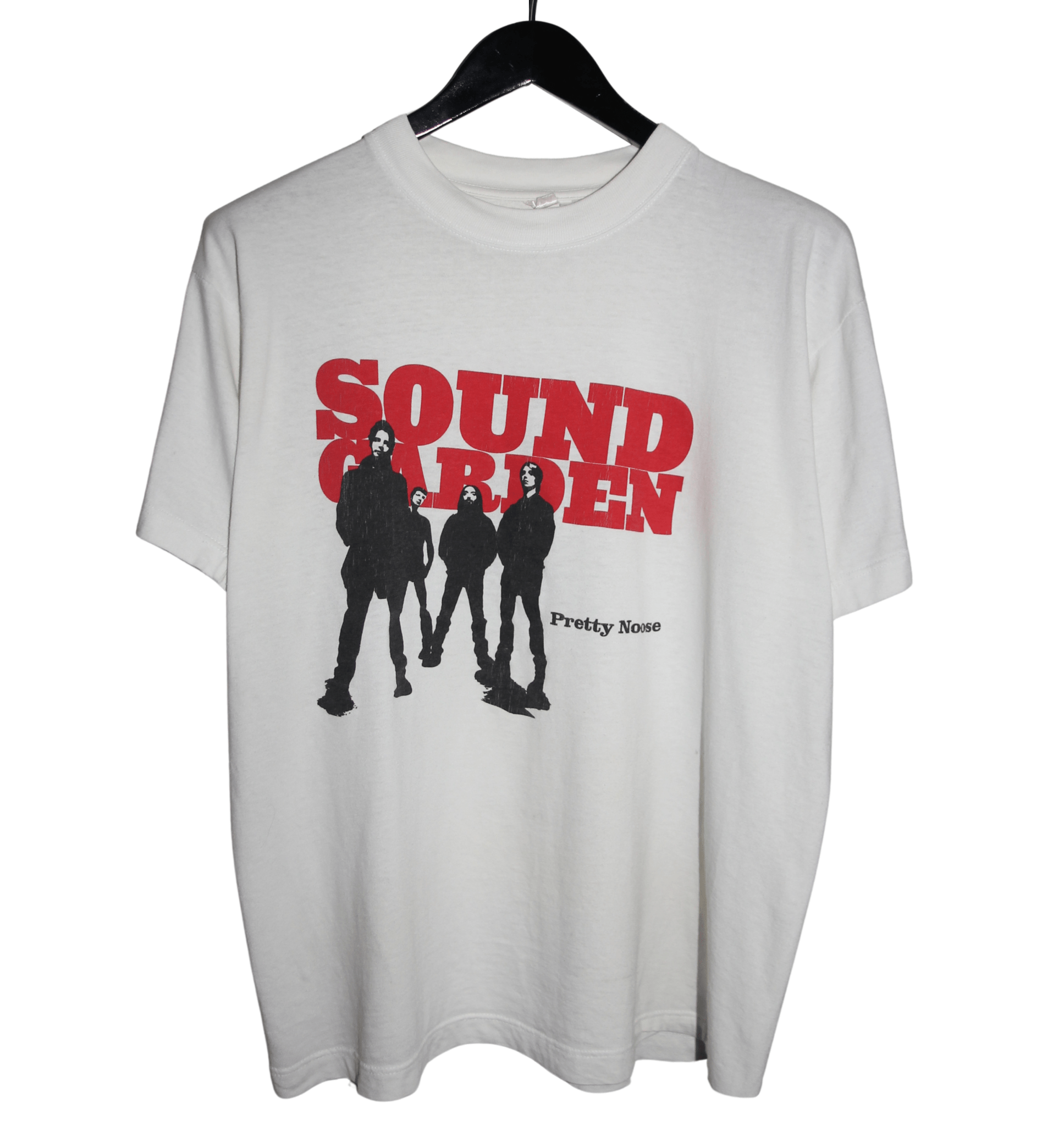 Soundgarden 1996 Pretty Noose Promo Shirt - Faded AU