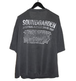 Soundgarden 1997 Jesus Christ Pose Australian Tour Shirt - Faded AU