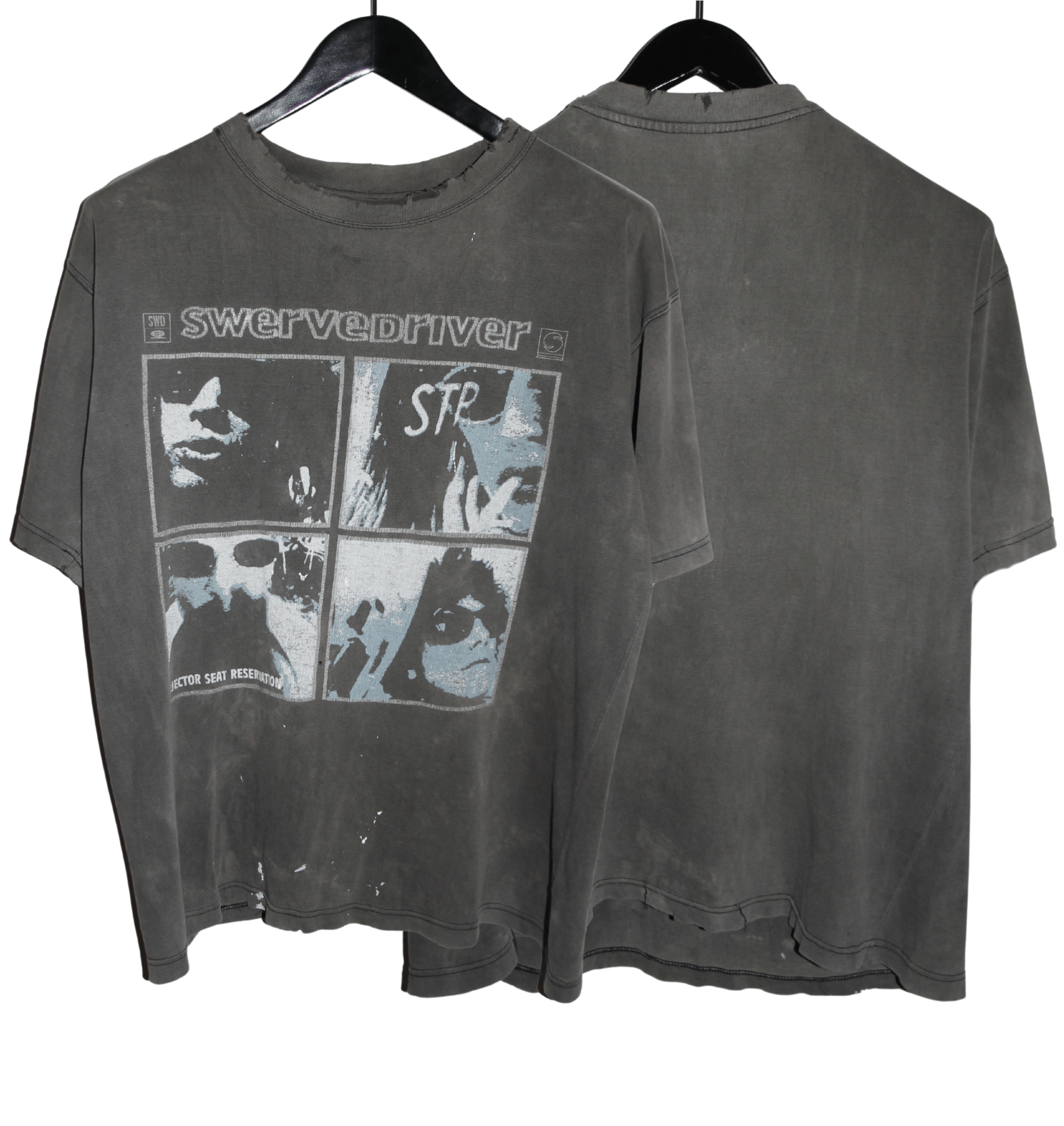 Swervedriver 1995 Ejector Seat Reservation Album Shirt - Faded AU