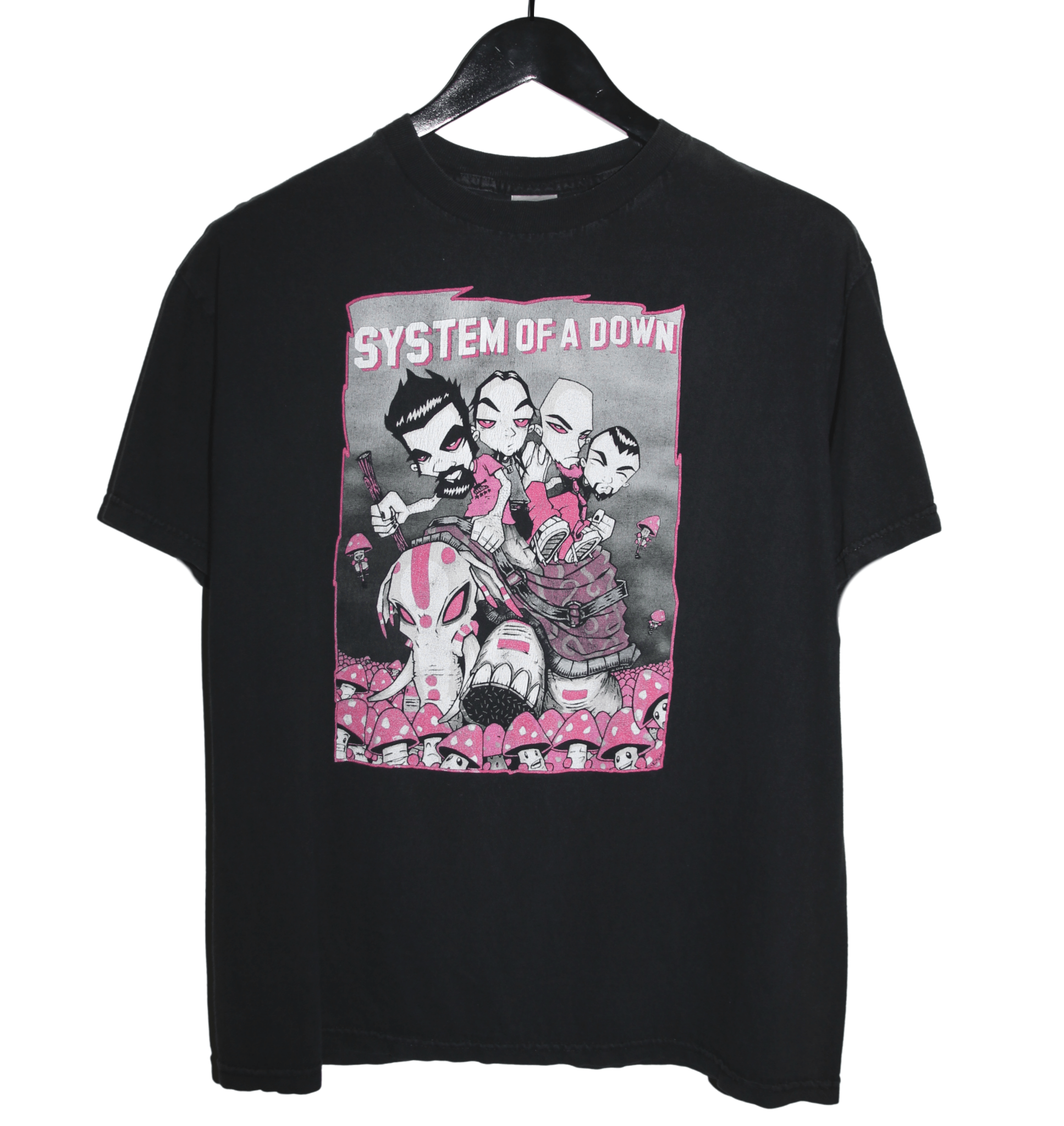 System of a Down 2002 Tour Shirt - Faded AU