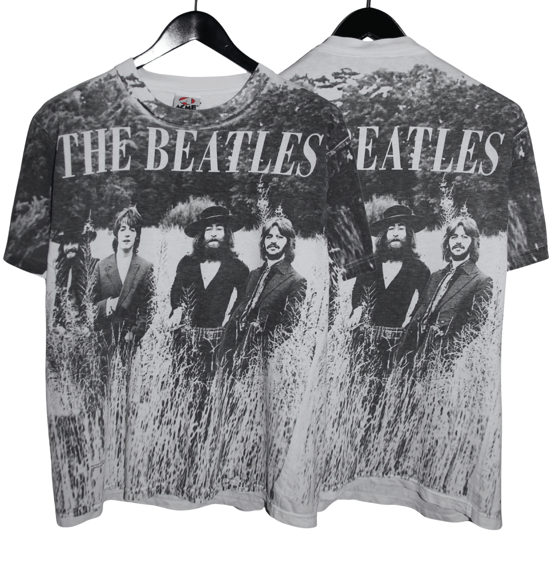 The Beatles 90's The Last Shoot All Over Print Shirt - Faded AU