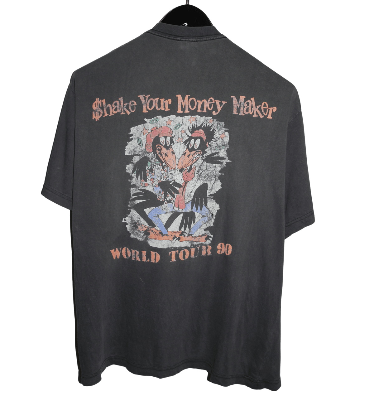 The Black Crowes 1990 World Tour Shirt - Faded AU