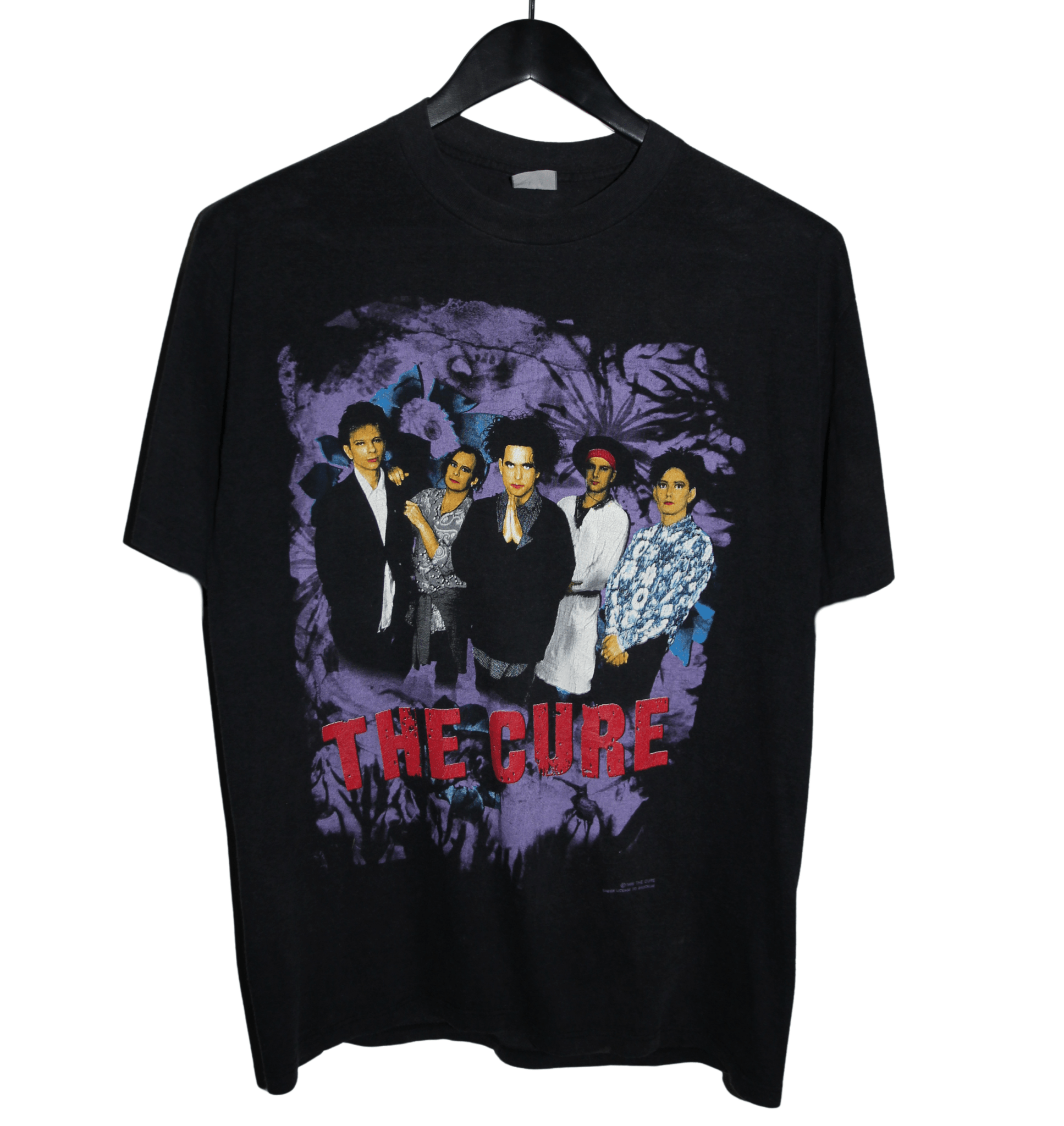 The Cure 1989 Prayer Tour Shirt - Faded AU