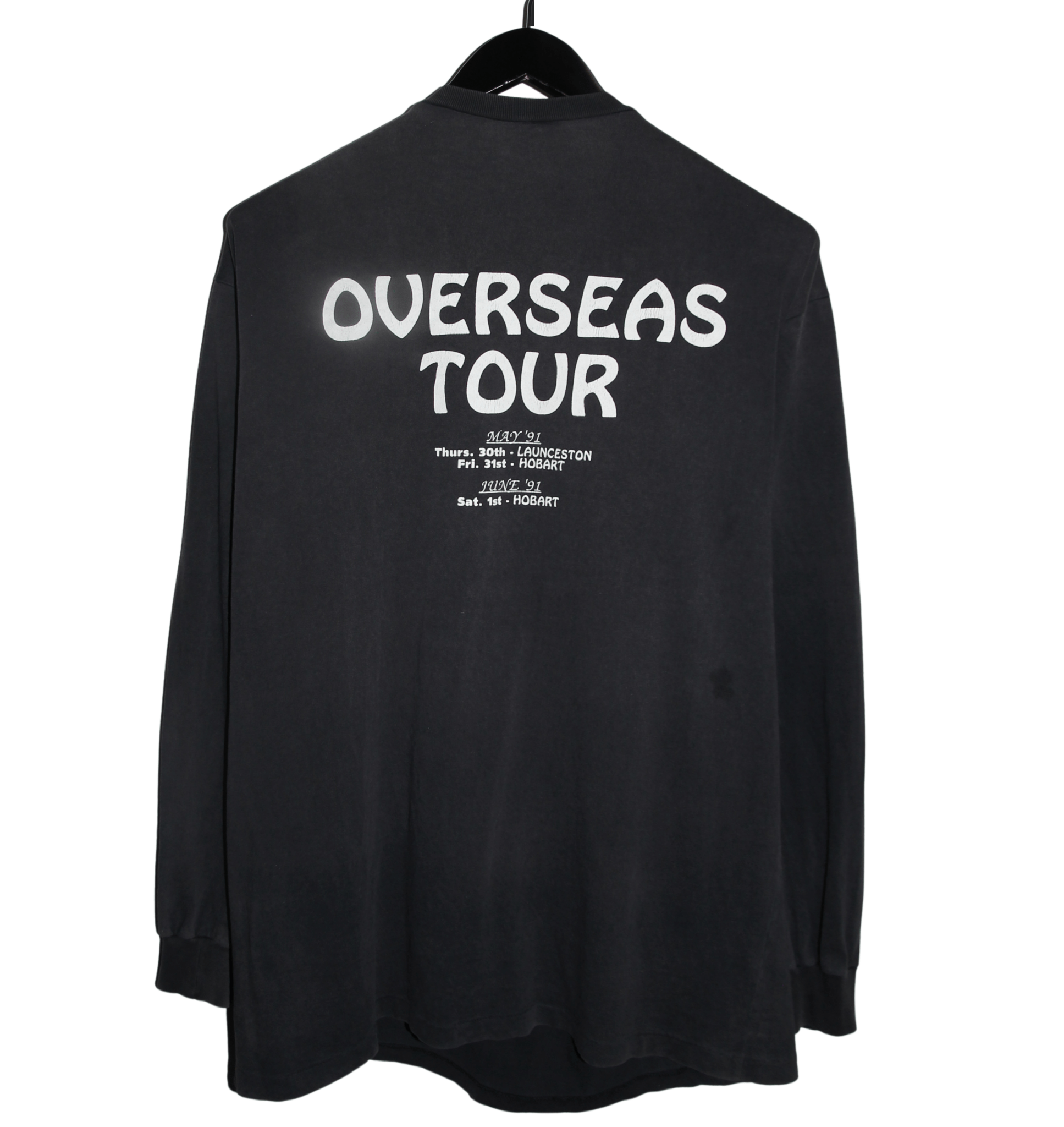 The Meanies 1991 Probe TV Tasmanian Tour Long Sleeve - Faded AU