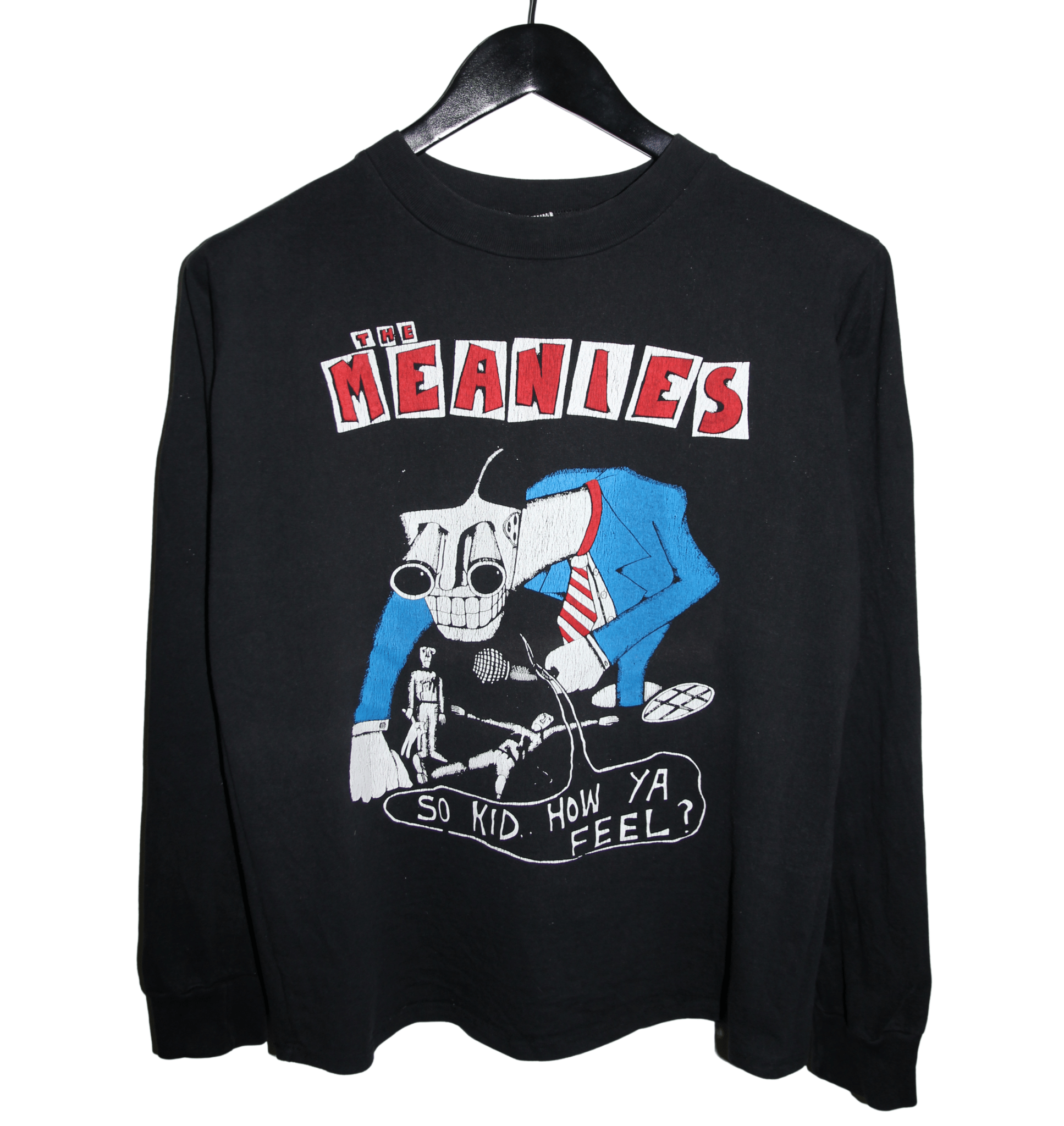 The Meanies 90's How Ya Feel Long Sleeve - Faded AU