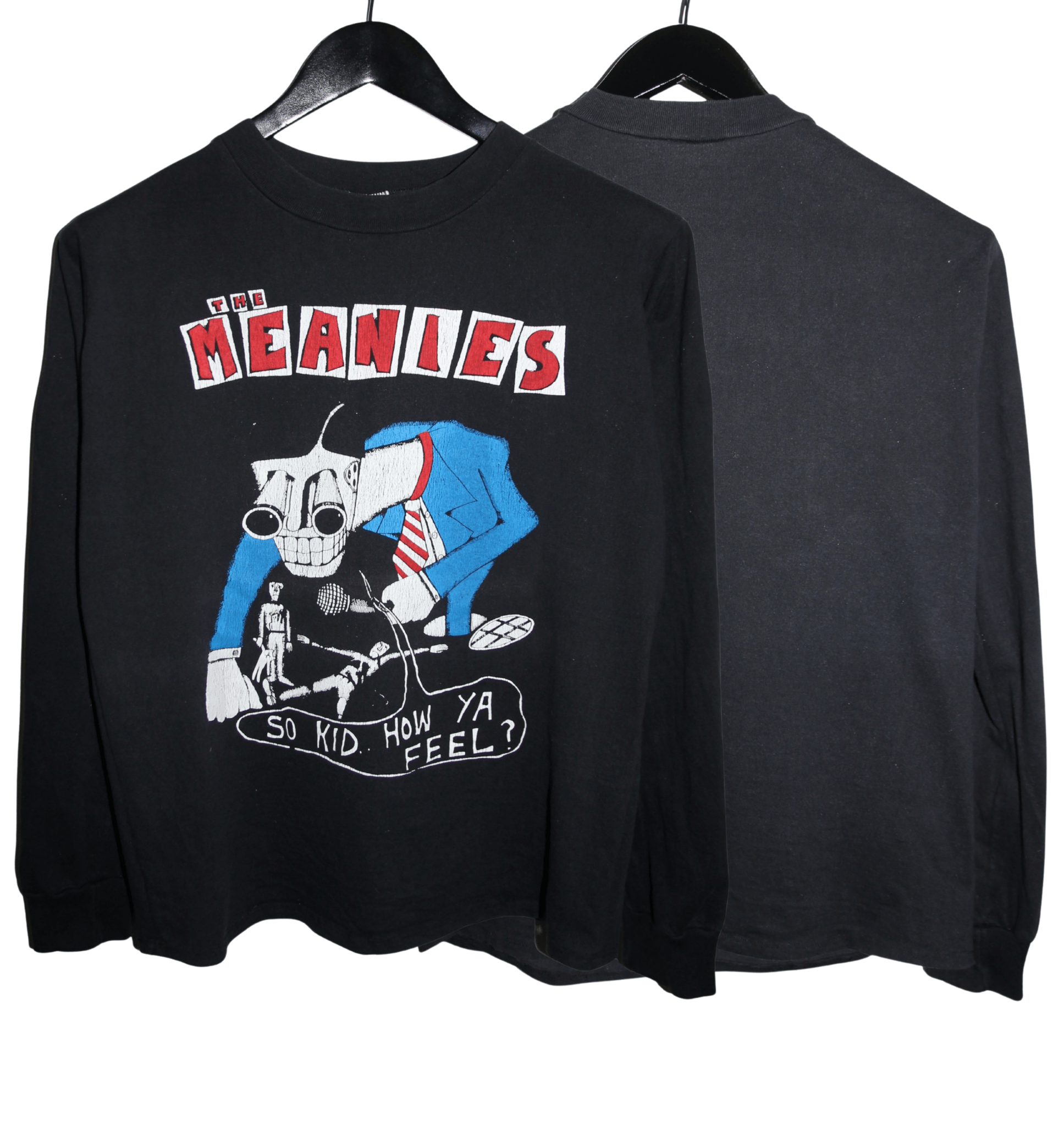 The Meanies 90's How Ya Feel Long Sleeve - Faded AU