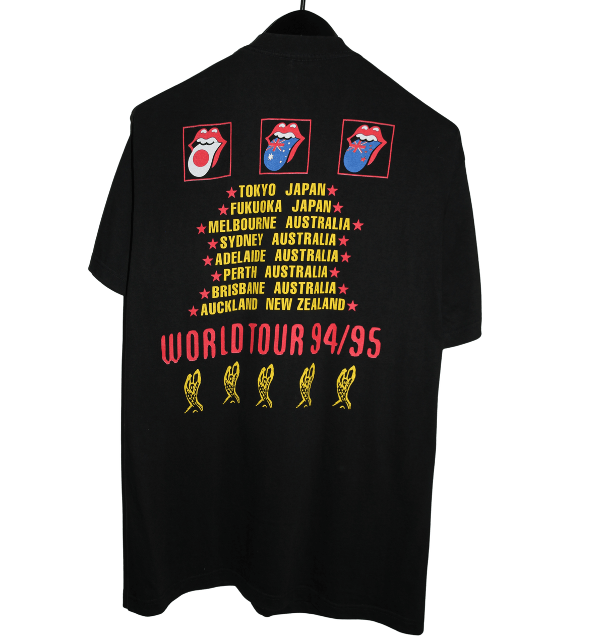 The Rolling Stones 1994/95 Voodoo Lounge Tour Shirt - Faded AU