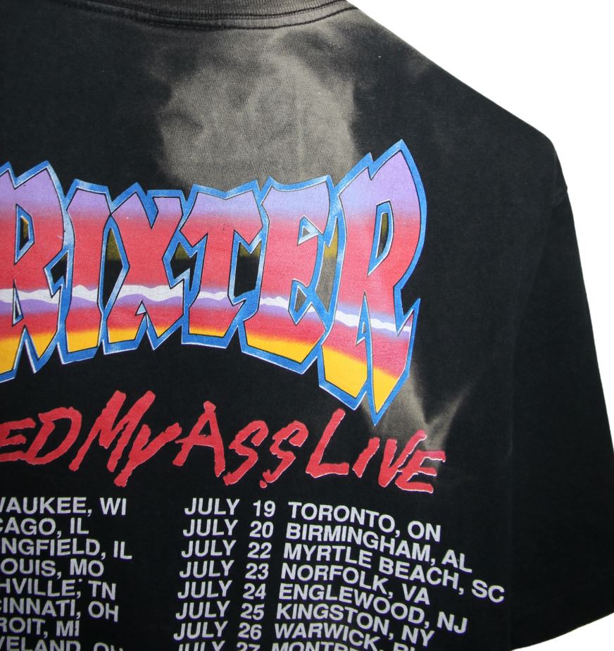 Trixter 1991 Kicked My Ass Live Tour Shirt - Faded AU