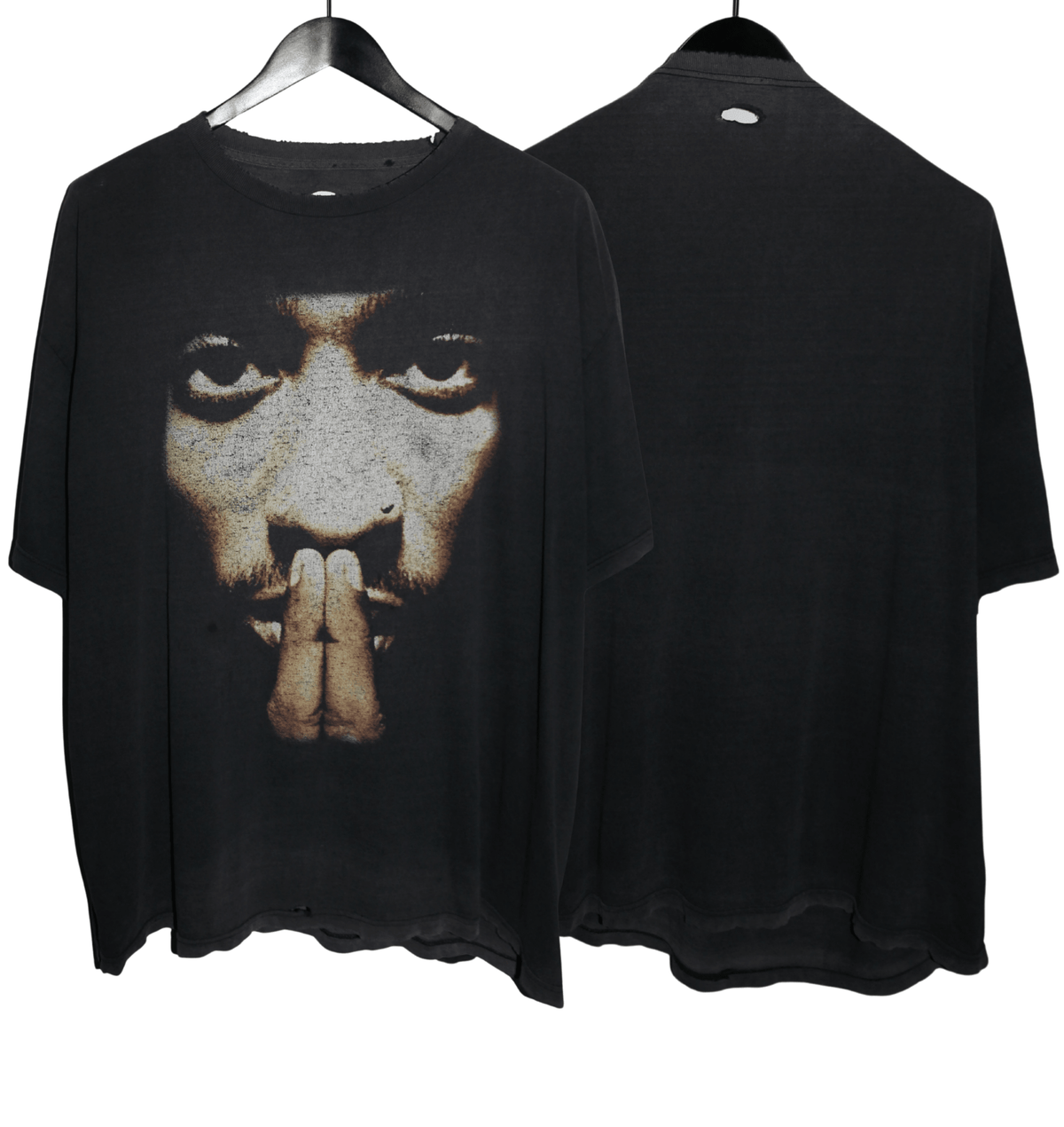 Tupac 90's/00's Memorial Shirt - Faded AU
