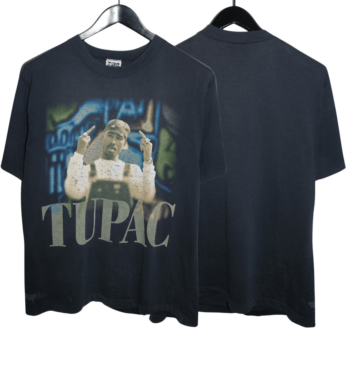 Tupac Shakur 1998 2PAC Memorial Shirt - Faded AU