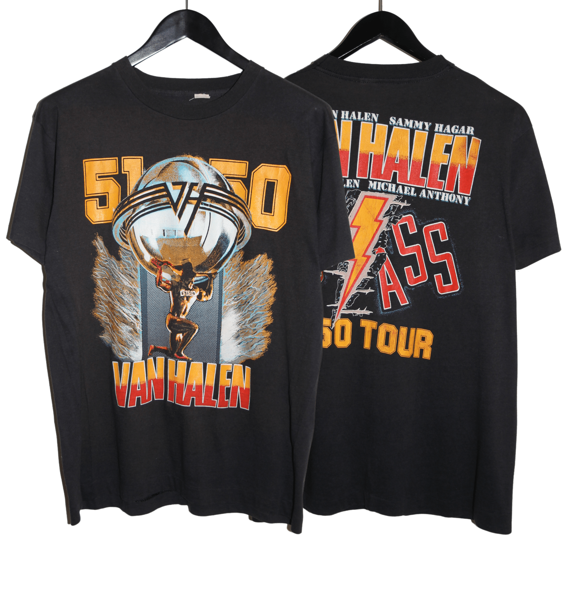 Van Halen 1986 5150 Tour Shirt - Faded AU