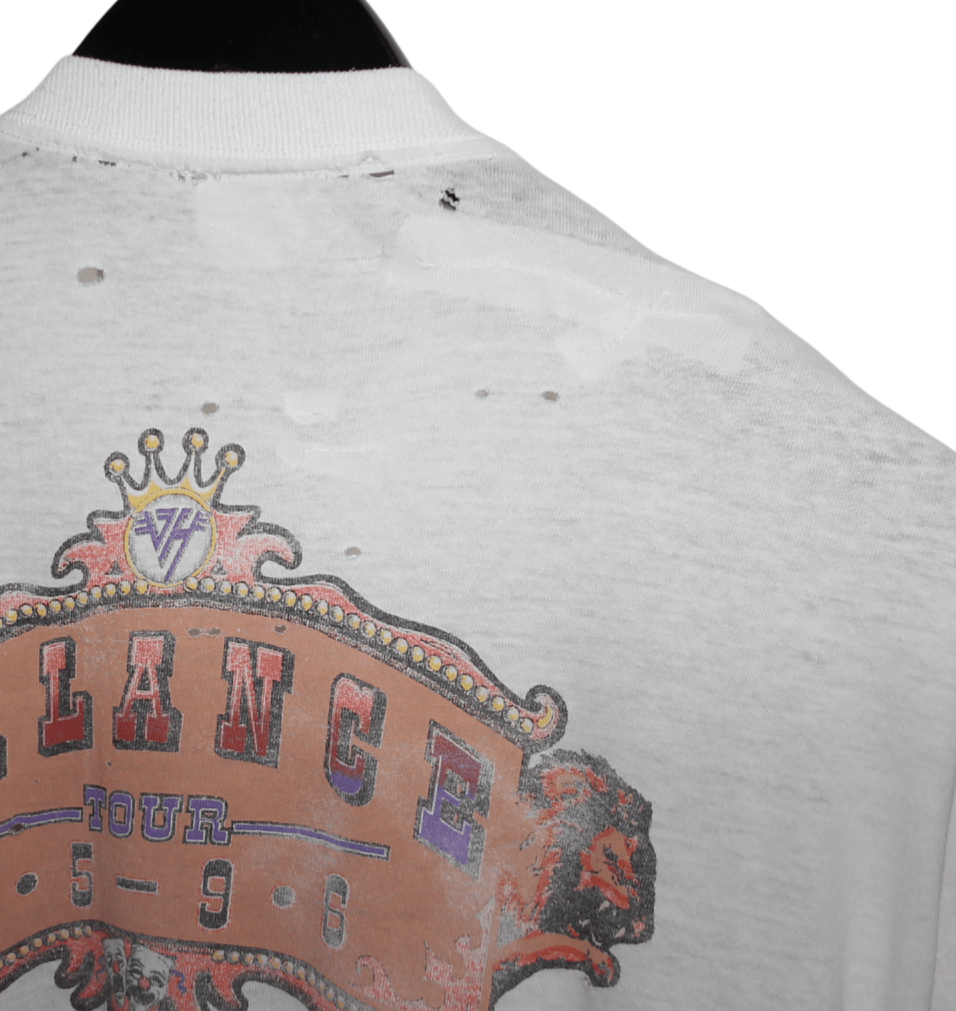 Van Halen 1995 Clown Balance Tour Shirt - Faded AU