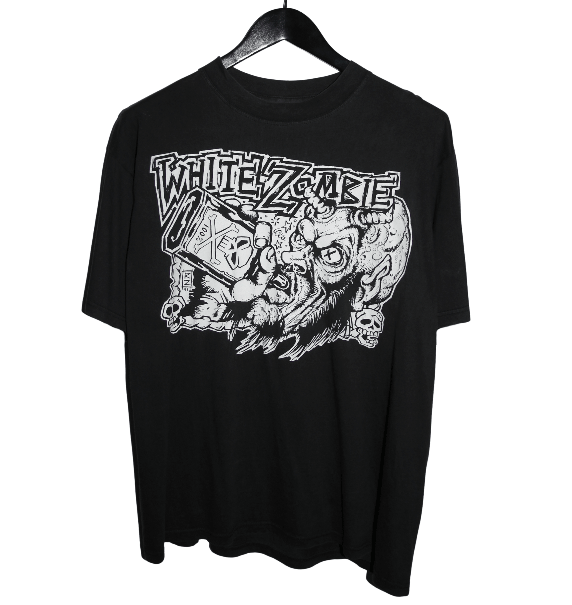 White Zombie 1993 Die Fucker Die Shirt - Faded AU