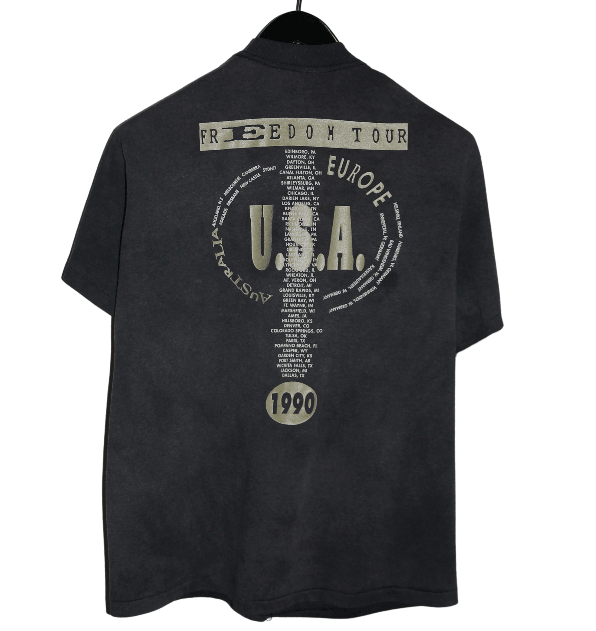 Whiteheart 1990 Freedom Tour Shirt - Faded AU