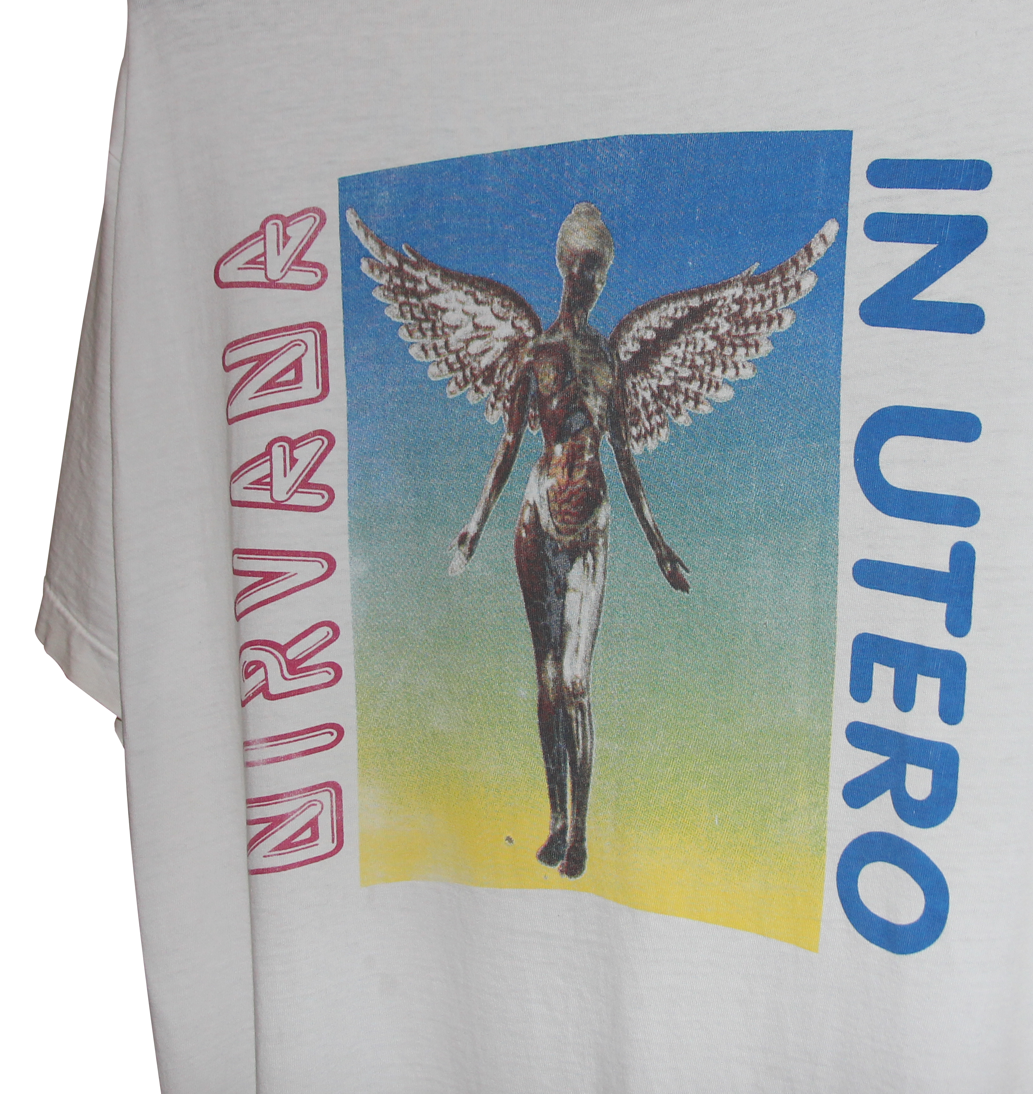 Nirvana 1993/94 In Utero World Tour Shirt X-LARGE