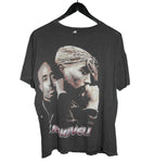 2PAC 90s Bootleg Memorial Rap Tee - Faded AU