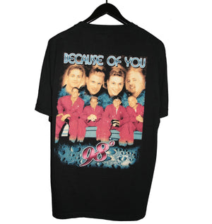 98° 90's Because of you Rap Tee - Faded AU