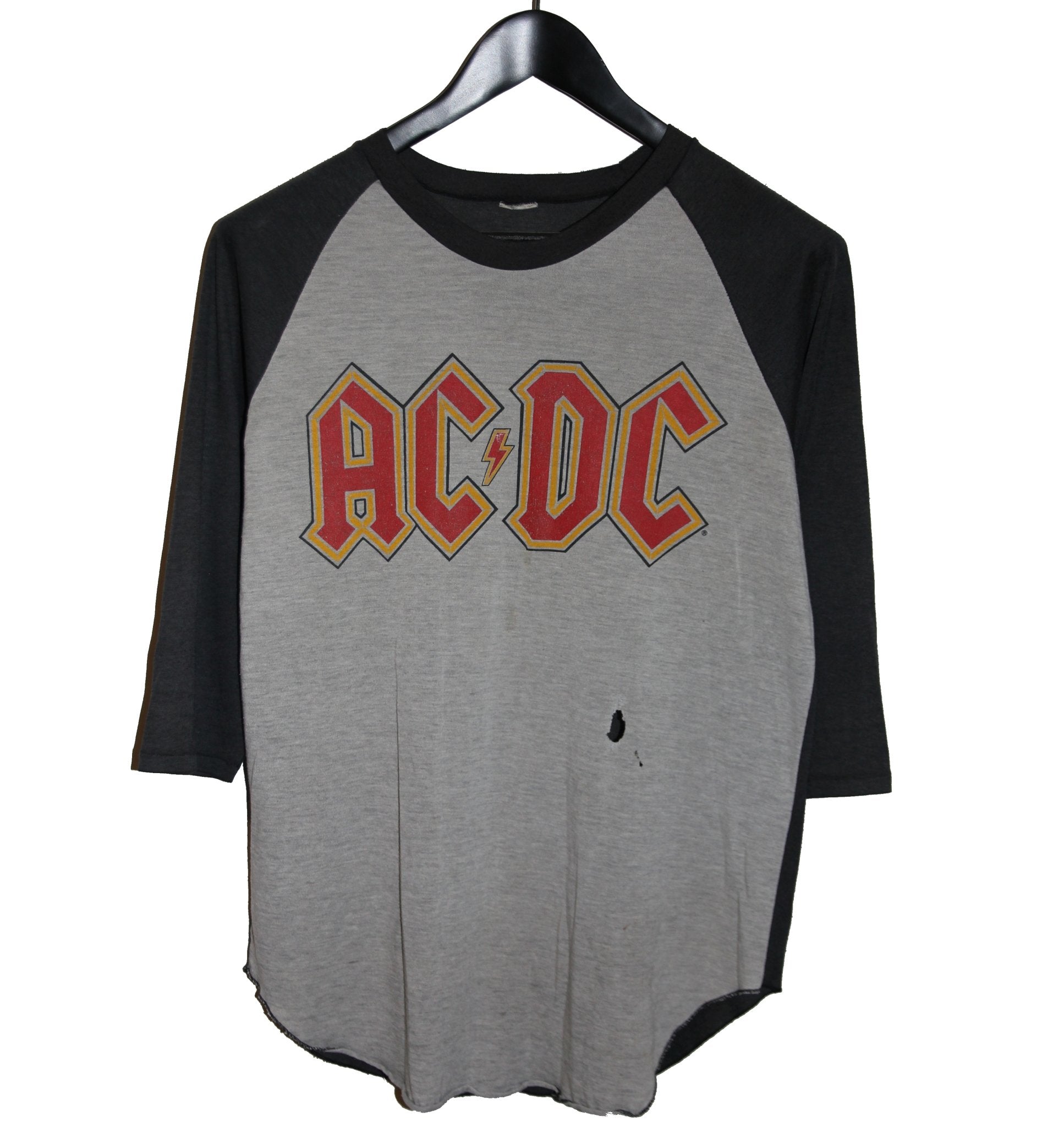 ACDC 1988 Blow Up Your Video Album Raglan – Faded AU