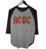 ACDC 1988 Blow Up Your Video Album Raglan - Faded AU