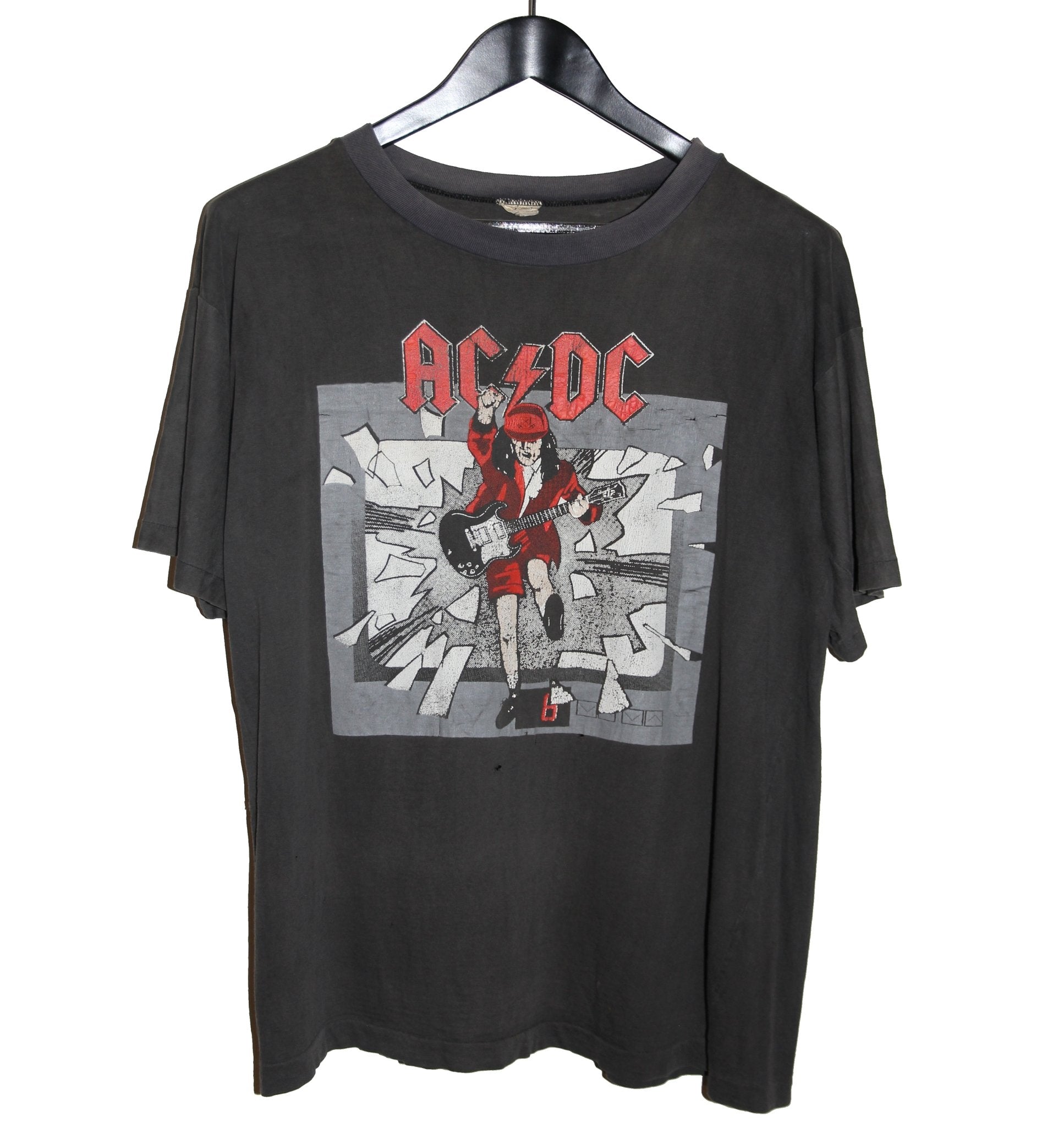 ACDC 1988 Heat Seeker World Tour Shirt - Faded AU