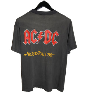 ACDC 1988 World Tour Shirt - Faded AU