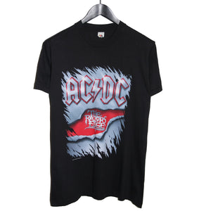 ACDC 1990 The Razors Edge Tour Shirt - Faded AU
