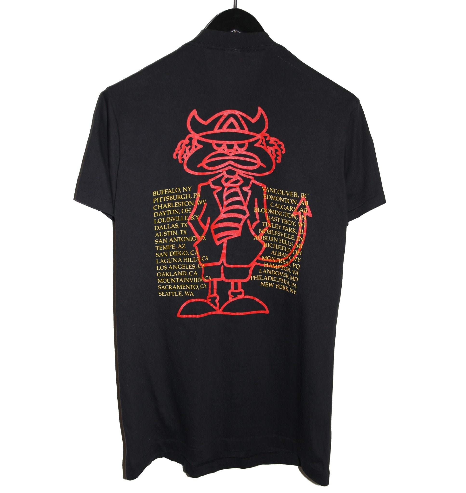 ACDC 1990 The Razors Edge Tour Shirt - Faded AU