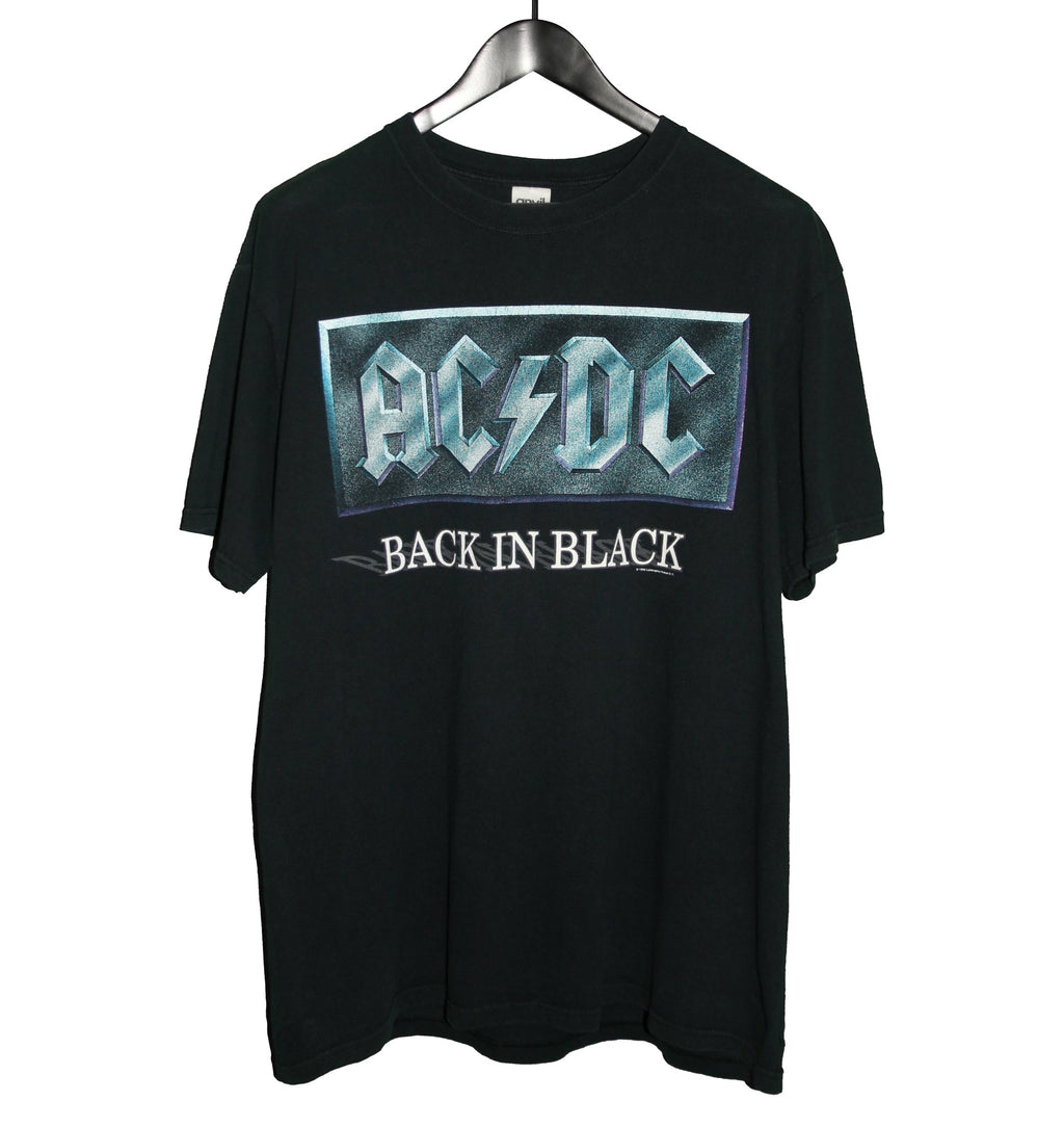 ACDC 1996 Back In Black Shirt - Faded AU