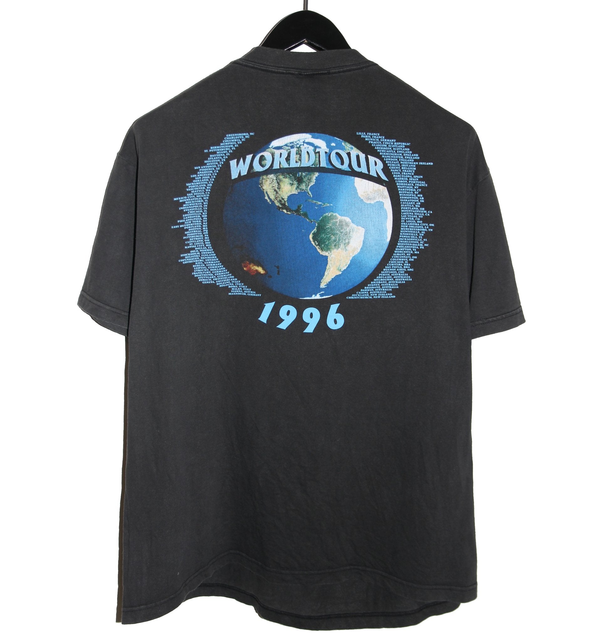 ACDC 1996 Ballbreaker World Tour Shirt - Faded AU
