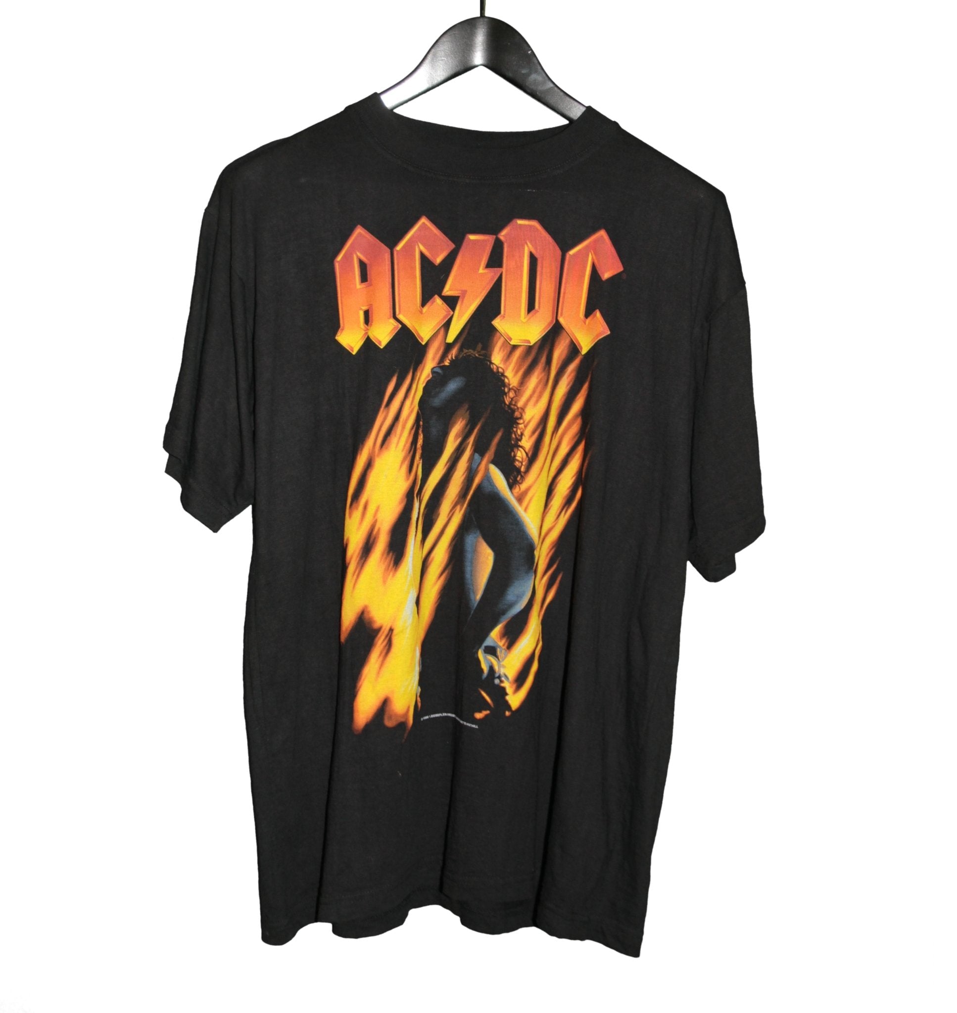 ACDC 1998 Bonfire Shirt - Faded AU