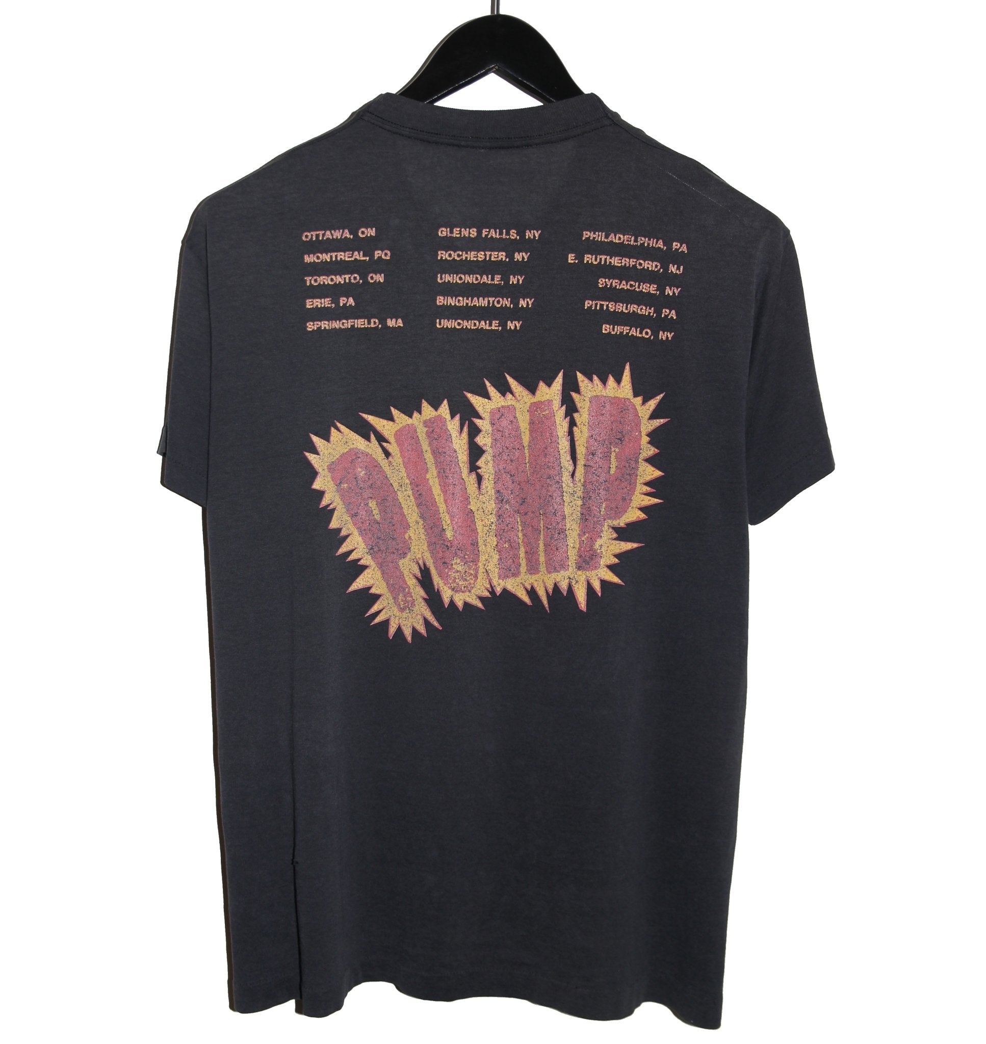 Aerosmith 1989 Pump Tour Shirt - Faded AU