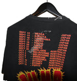Aerosmith 1990 Pump Australia & Japan Tour Shirt - Faded AU
