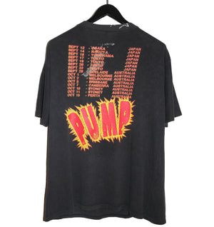 Aerosmith 1990 Pump Australia & Japan Tour Shirt - Faded AU