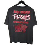 Alice Cooper 1990 Trash Tour Shirt - Faded AU
