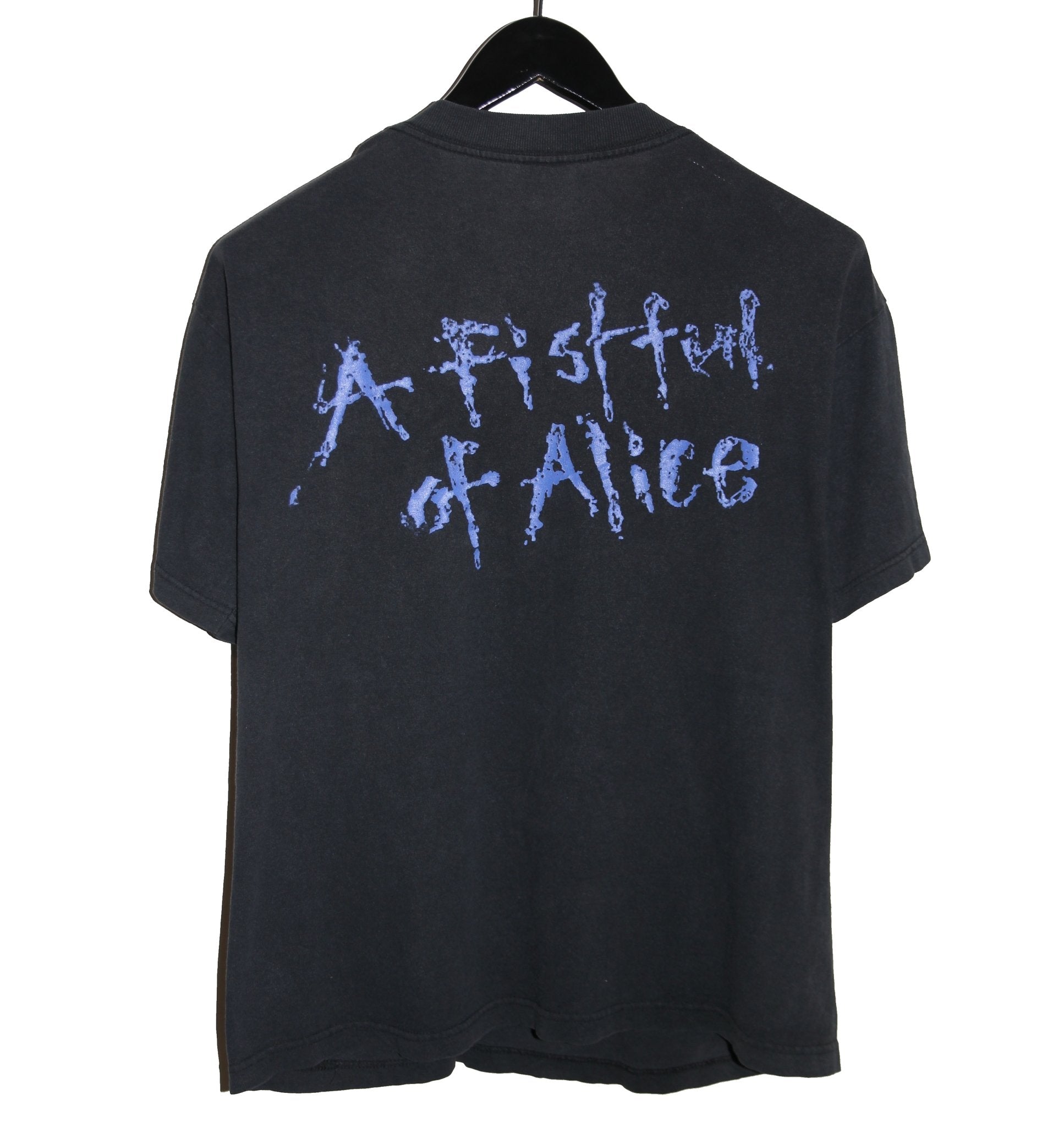 Alice Cooper 1997 A Fistful of Alice Album Shirt - Faded AU