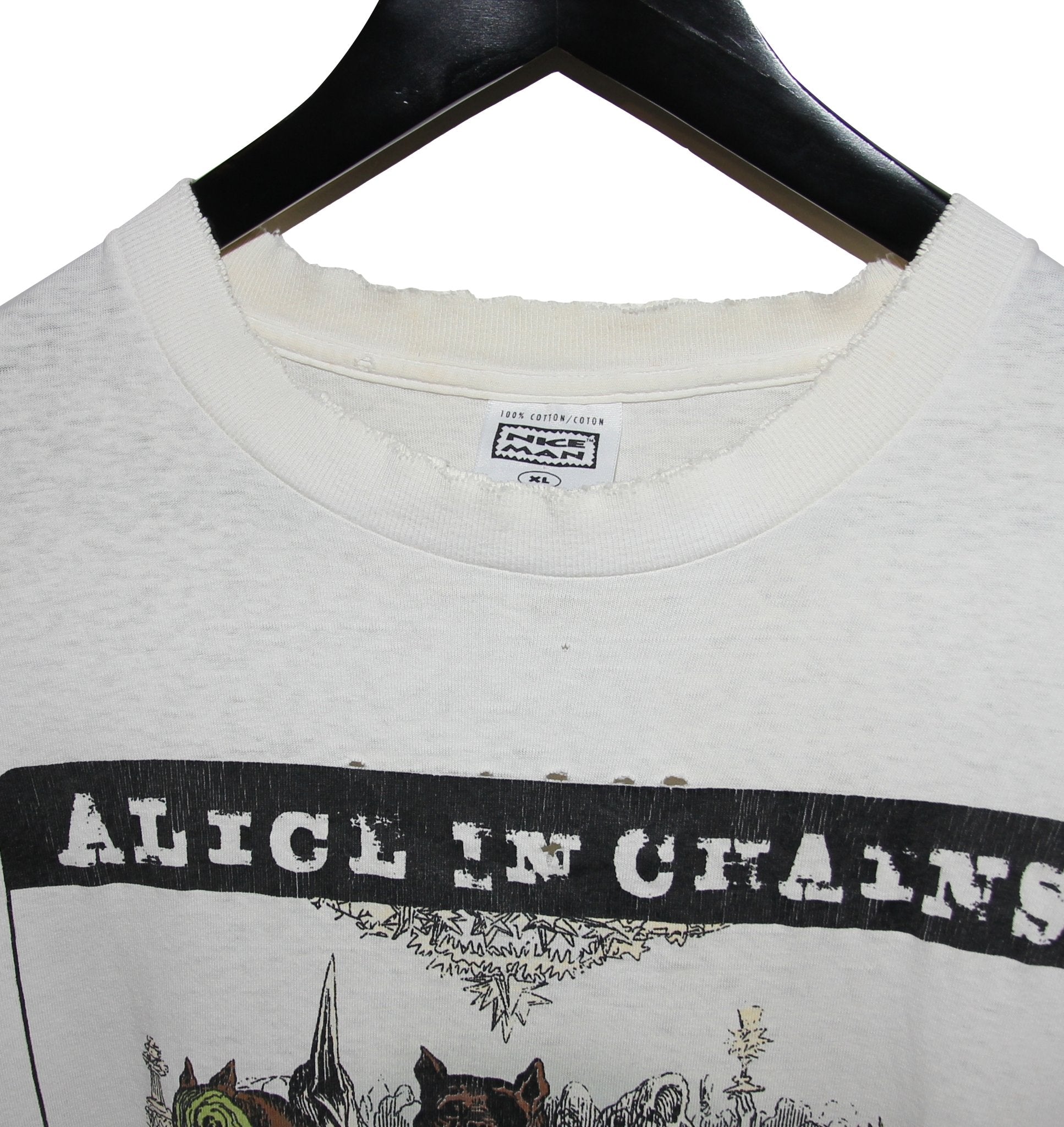 Alice in Chain 1995 Tripod Era Shirt - Faded AU
