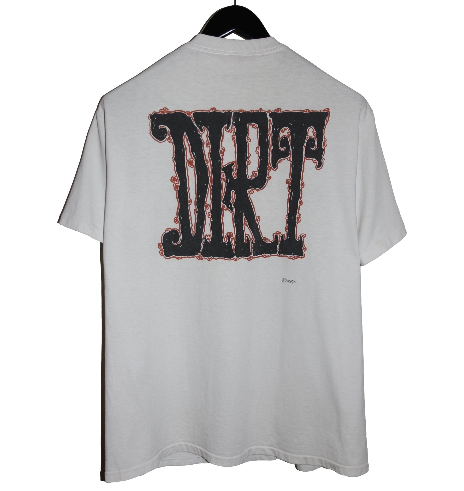 Alice in Chains 1992 Dirt Album Shirt - Faded AU