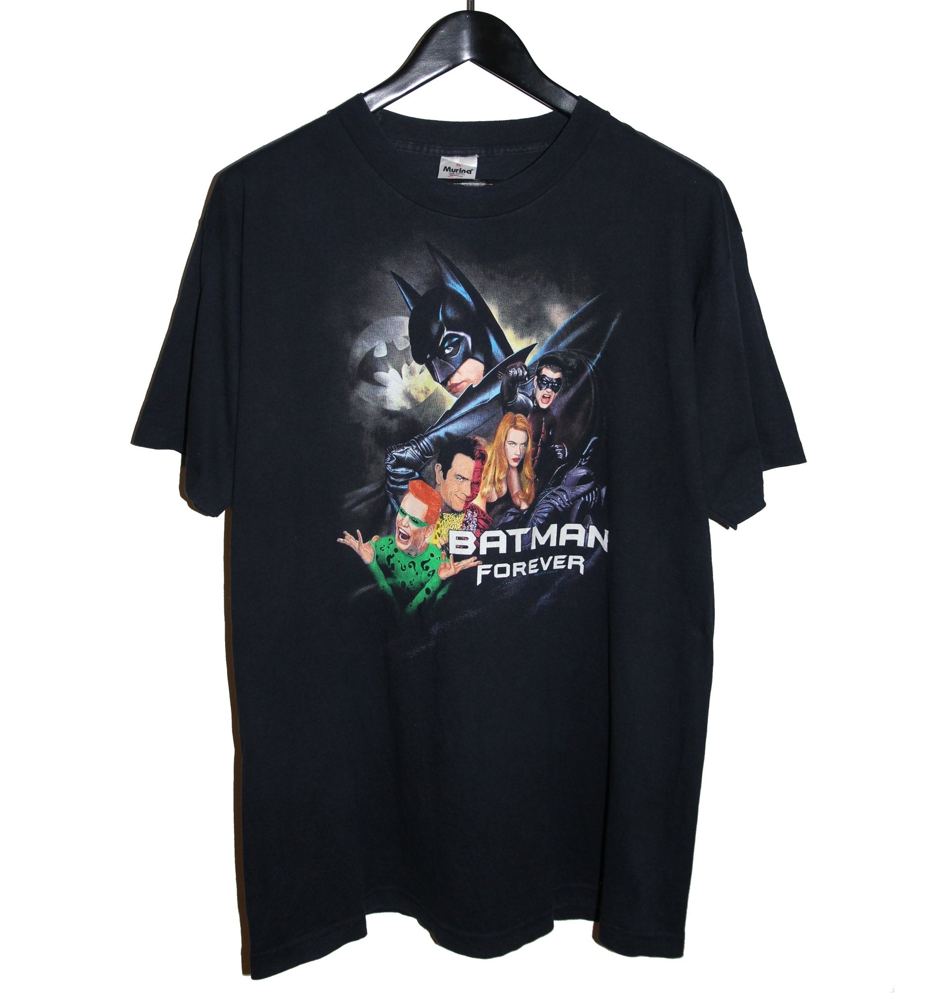 Batman Forever 1995 Movie Promo Shirt - Faded AU