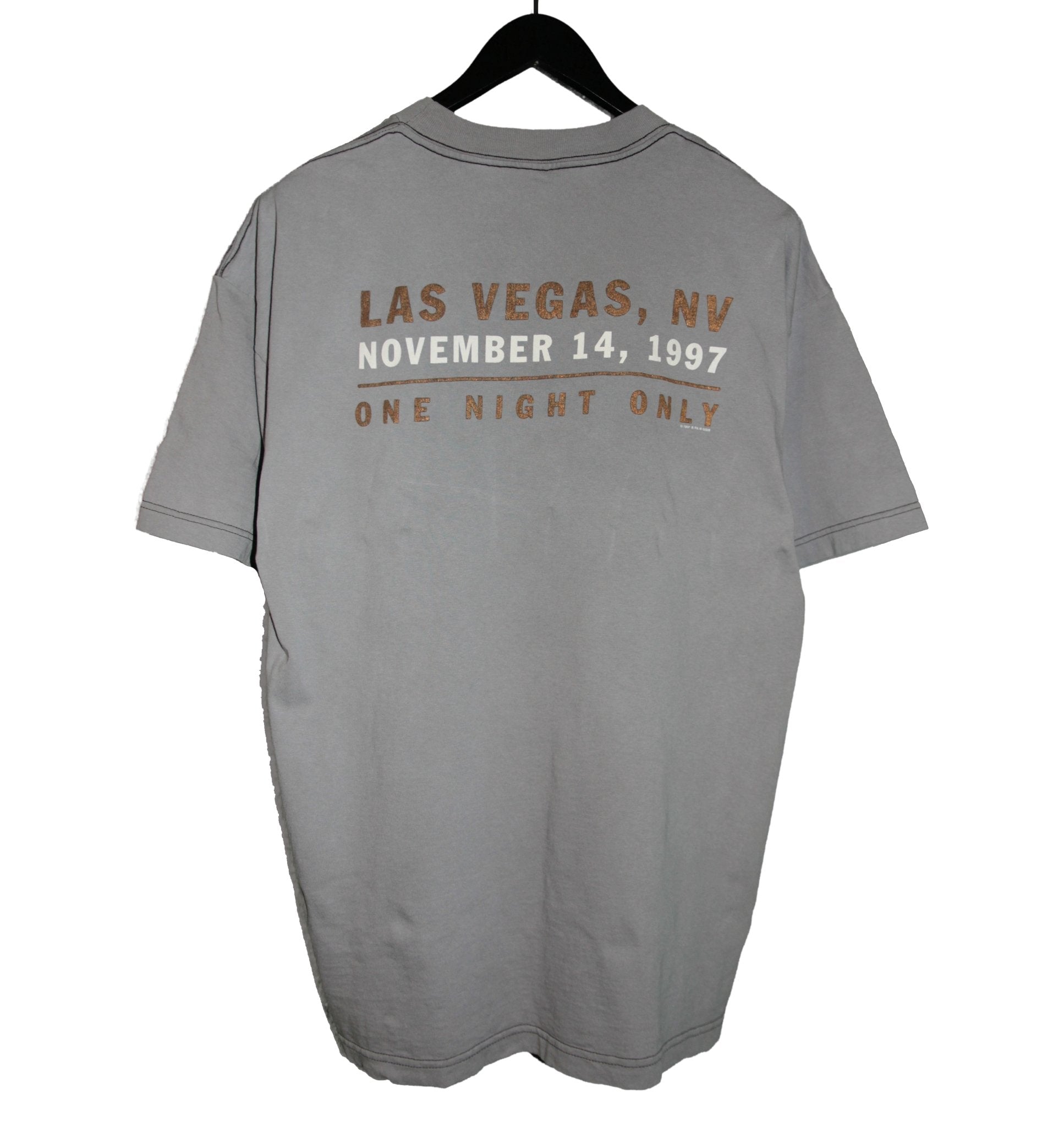 Bee Gees 1997 One Night Only Las Vegas Show Shirt - Faded AU
